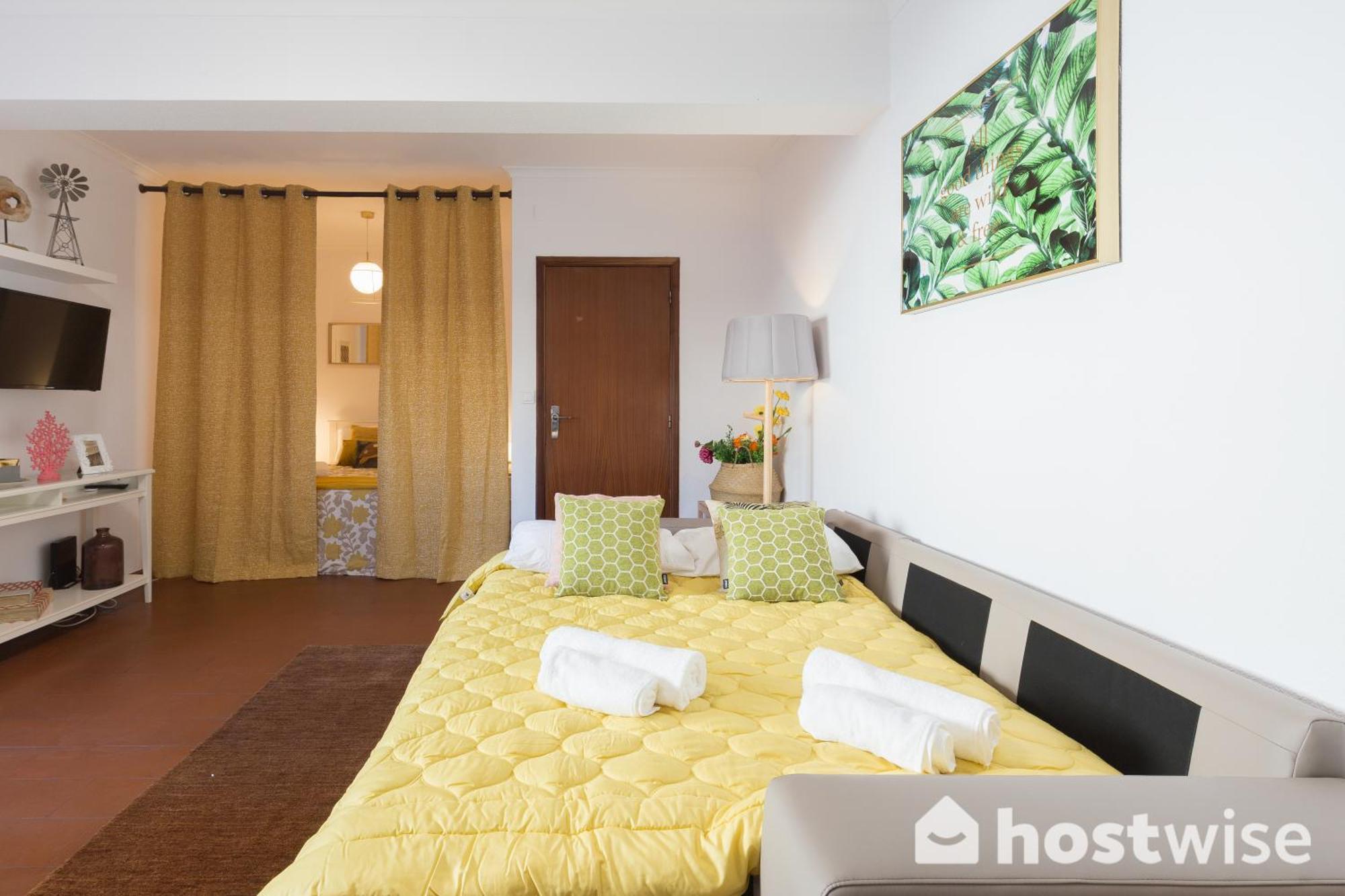 Host Wise - Comfy Bright Flats With Netflix Appartement Porto Kamer foto