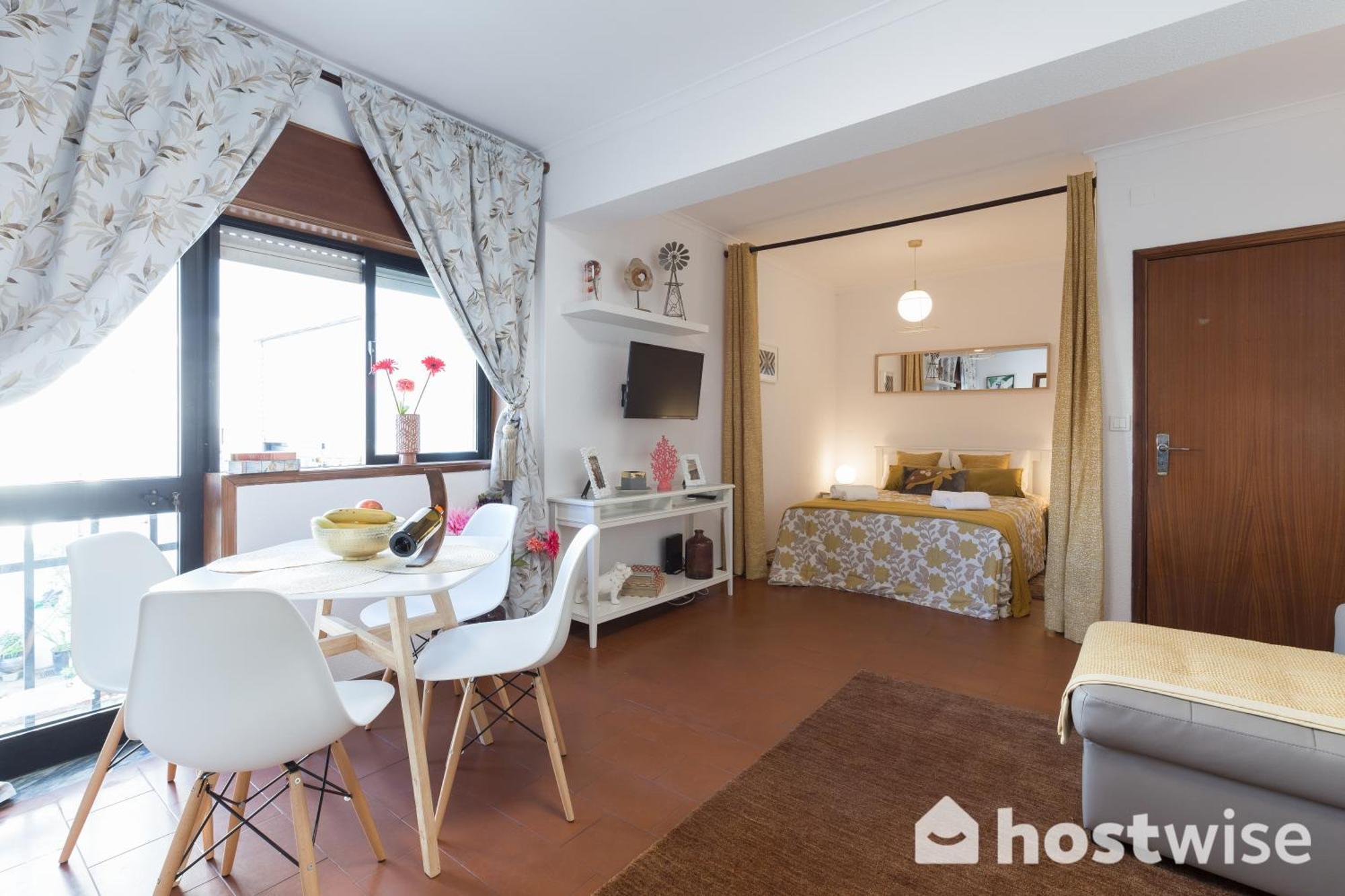Host Wise - Comfy Bright Flats With Netflix Appartement Porto Kamer foto